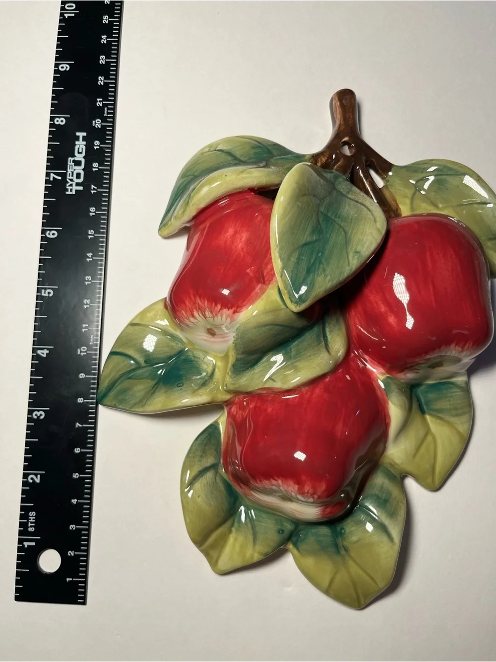 Vintage Home Interiors SonomaVilla Ceramic Fruit Wall Plaques Set of 3